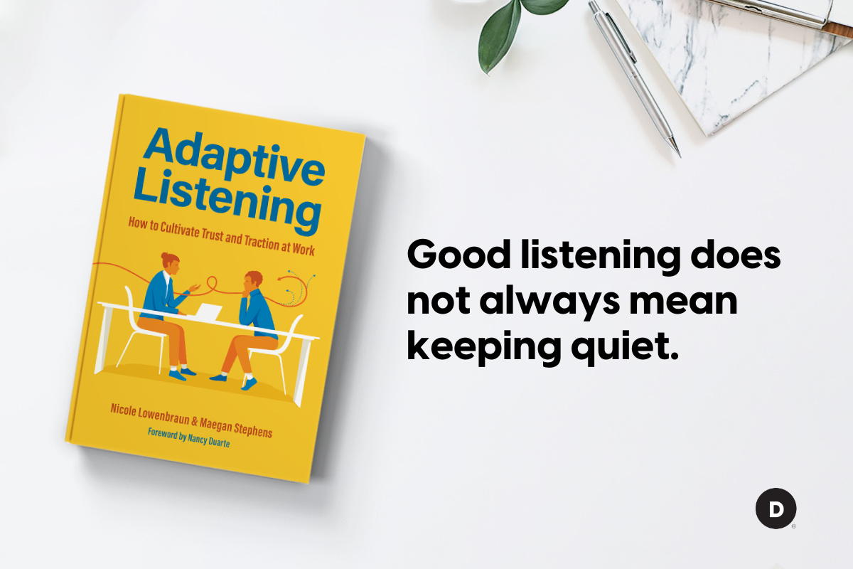 Adaptive Listening: How to Cultivate Trust and Traction at Work — book cover